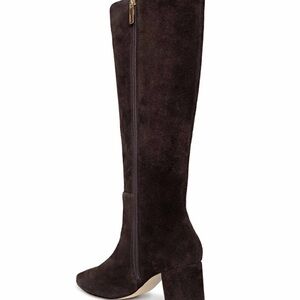 NEW ! L'AGENCE Black Suede Heeled Boots